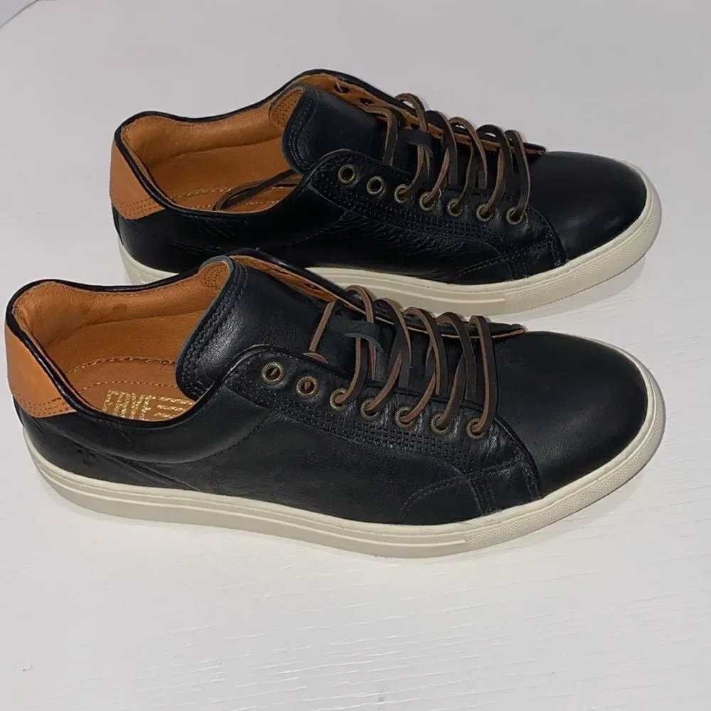 Frye Men's Low Top Walker Round Toe Platform Athletic Sneaker Size 8